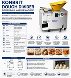 KONBRIT Professional Dough & Filling Divider - High Precision B2B Edition