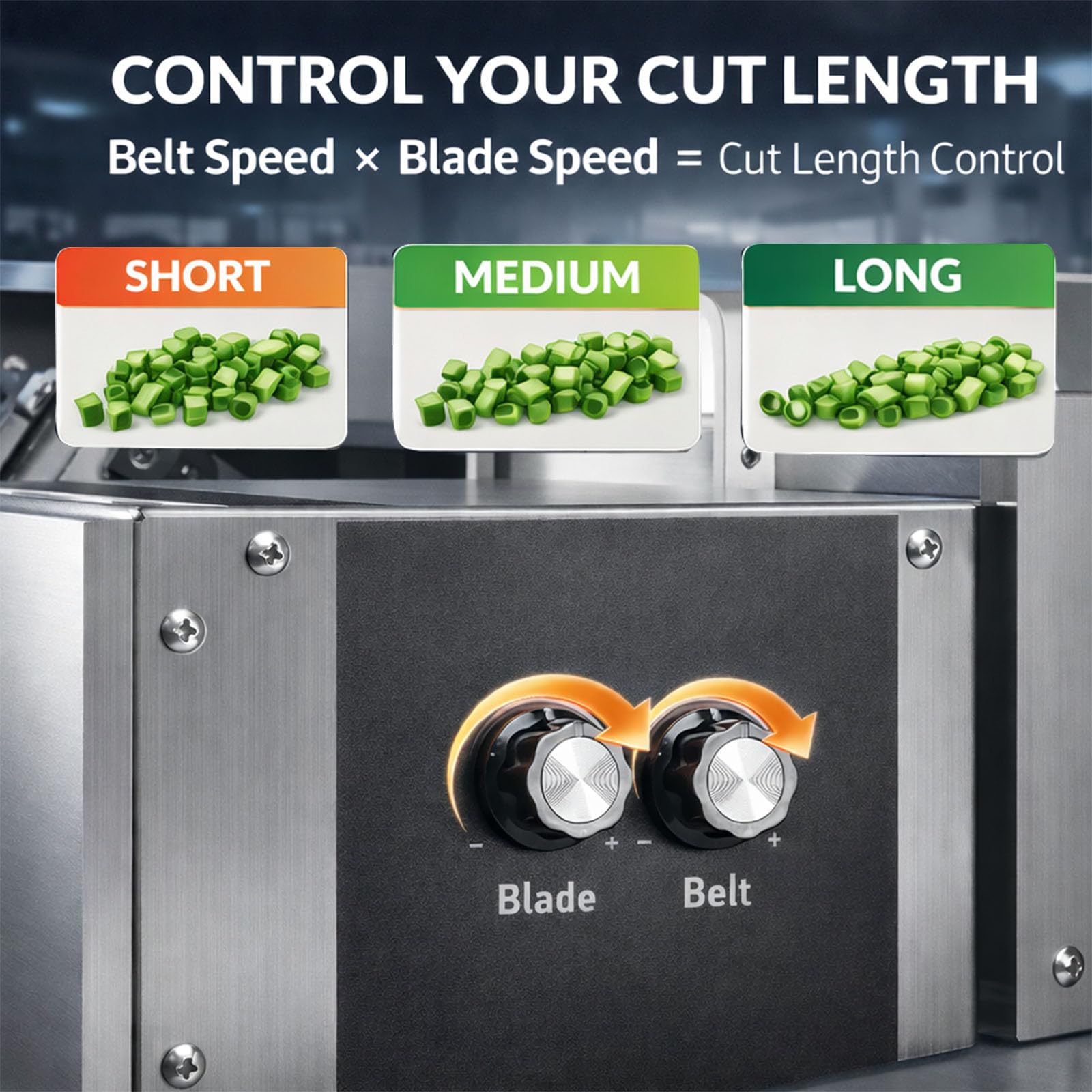 KONBRIT Model 30 Desktop Industrial Vegetable Cutter | Multi-Function Food Prep - Industrial Food Machinery by KONBRIT - Image 4