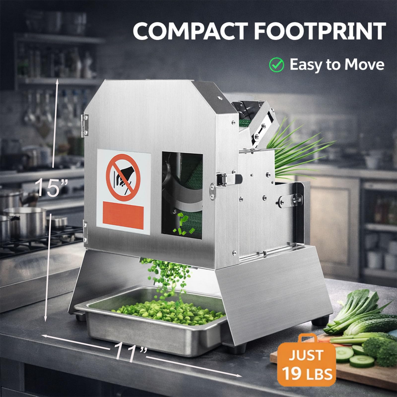 KONBRIT Model 30 Desktop Industrial Vegetable Cutter | Multi-Function Food Prep - Industrial Food Machinery by KONBRIT - Image 7