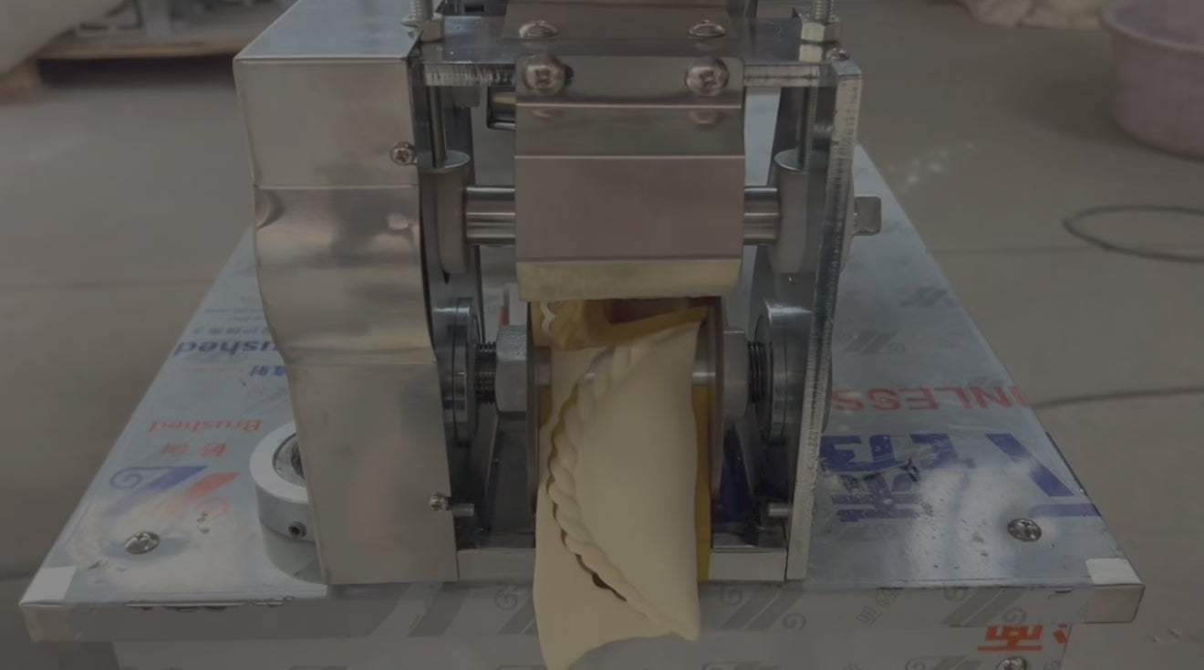Commercial Automatic Dumpling Making Machine Model 80 | KONBRIT